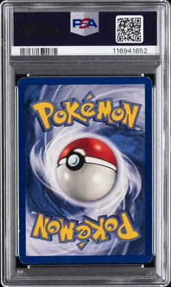 1999 POKEMON GAME 1ST ED-RED CHEEKS #58 PIKACHU PSA 6 - Image 2