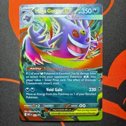 Pokemon TCG Mega Gengar EX 073 Black Star Promo Mega Moonlit Tin - Image 1