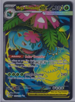 Mega Venusaur ex 155/132 ME01 Mega Evolution Pokemon TCG English Card NM - Image 1