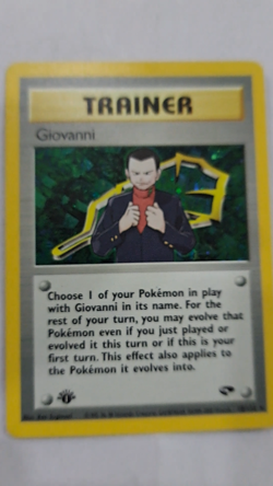 Pokemon Card Giovanni Gym Challenge 1st Edition Holo 18/132 FREE SHIPPING - Image 2