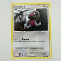Slakoth Common Mysterious Treasures 99/123 Pokemon TCG LP Lightly Played - Image 1