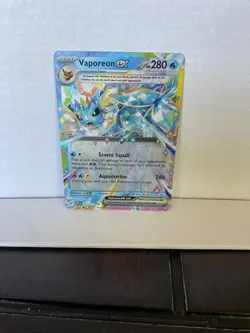 The Pokemon Company Vaporeon ex 023/131 Sv: Prismatic Evolutions Full Art Holo - Image 1