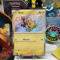Shinx 135/091 Paldean Fates Baby Shiny Rare Holo Near Mint Pokemon TCG NM - Image 1