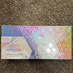 Pokemon Prismatic Evolutions Super Premium Collection SPC Pokemon Factory Sealed - Image 1