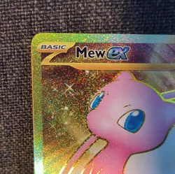 Mew ex Hyper Rare Full Art Holo 205/165 SV 151 EN - Image 2