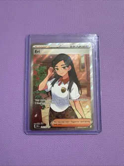 Pokemon TCG Prismatic Evolutions Eri Full Art Trainer 136/131 - Image 1