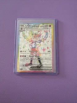 Pokemon TCG Cinderace EX Full Art Ultra Rare Rainbow Stellar Crown 157/142 - Image 1