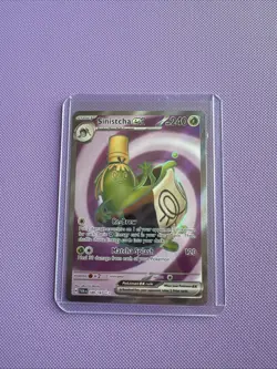 Pokemon TCG Sinistcha EX 189/167 Twilight Masquerade Full Art - Image 1