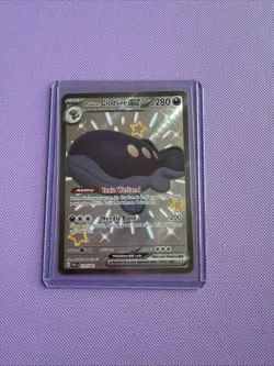 Pokemon TCG Paldean Clodsire EX 219/091 Shiny Full Art Paldean Fates - Image 1