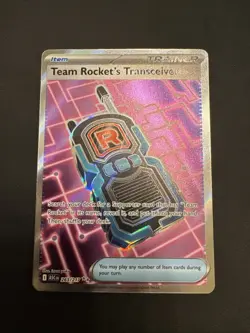 Team Rocket’s Transceiver 263/217 Full Art Pokemon TCG: Ascended Heroes NM/M - Image 1
