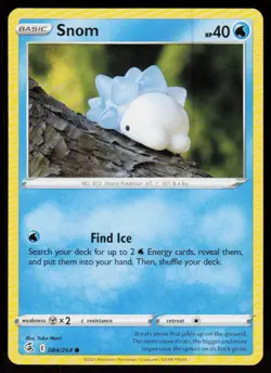 Snom 084/264 Common Fusion Strike Pokemon Near Mint - Image 1