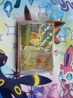 Fennekin 080 Pokemon Center Stamped Promo Chaos Rising Pokemon Center Sealed - Image 1