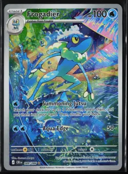 Frogadier - ME04: Chaos Rising 089/086 - Pokemon - Illustration Rare Holo - Image 1