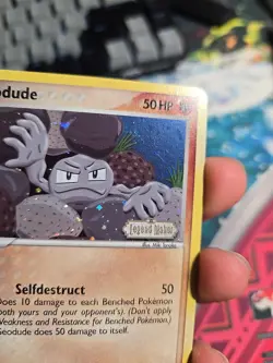 Geodude (Reverse Holo) 53/92 EX Legend Maker (NM-/LP+) Pokemon TCG - Image 3