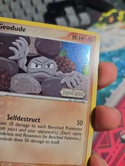 Geodude (Reverse Holo) 53/92 EX Legend Maker (NM-/LP+) Pokemon TCG - Image 4