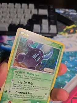 Pinsir (Reverse Holo) 24/92 EX Legend Maker (LP-) Pokemon TCG - Image 4