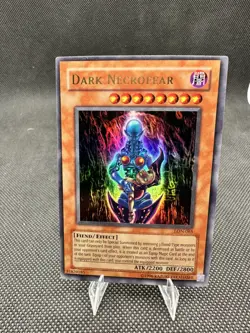 Yugioh Dark Necrofear LON-065 Ultra Rare LP - Image 1