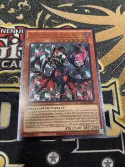 Diabellstar the Black Witch OP26-EN001 Ultimate Rare Yu-Gi-Oh TCG - Image 1