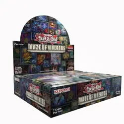 Yugioh Maze of Muertos Booster Box 1st Edition Factory Sealed - Image 3