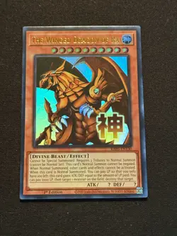 Yu-Gi-Oh! TCG The Winged Dragon of Ra RA05-EN130 Ultra Rare NM/M-1st Ed. - Image 1