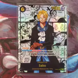 Sabo OP13-120 SEC Manga Alternative Art Carrying On His Will - Image 1
