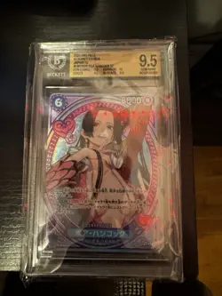 2025 ONE PIECE JPN EB03-HEROINES SP FOIL #026 BOA HANCOCK BECKETT 9.5 - Image 1