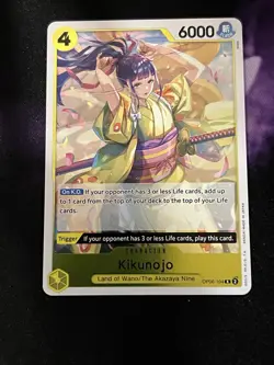 Kikunojo OP06-104 Wings of the Captain Foil - Image 1