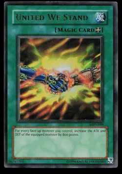 Yu-Gi-Oh Card Labyrinth of Nightmare United We Stand LON-049 Ultra Rare - Image 1