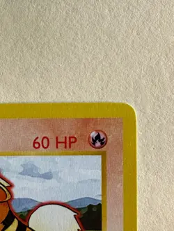 Growlithe 28/102 Uncommon Base Set (Shadowless) Pokemon Card - Image 3