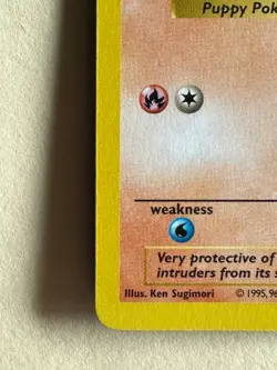Growlithe 28/102 Uncommon Base Set (Shadowless) Pokemon Card - Image 5