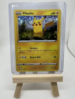 Pokemon TCG Pikachu McDonald's Promos 2022 7/15 Holographic Rare - NM/M Card - Image 1