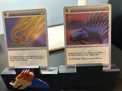 CHAOTIC RARE TRIDENT OF TREACHERY AND VARANOHS CARDS - Image 1