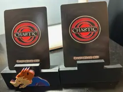 CHAOTIC RARE TRIDENT OF TREACHERY AND VARANOHS CARDS - Image 2