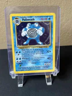 1999 Poliwrath 13/102 Holo Pokemon Card - Unlimited Base Set - Image 1
