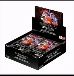 ONE PIECE CARD GAME THE TIME OF BATTLE BOOSTER BOX OP16 ENG PRESELL JUNE 2026 - Image 1