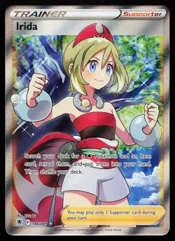 Irida 186/189 Ultra Rare Astral Radiance Pokemon Card - Image 1