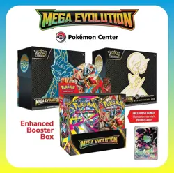 Pokemon Center Mega Evolution Both ETBs + Booster Box Pre-Sale-Read Description - Image 1