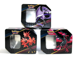 Pokemon Crown Zenith Collection Tin Zapdos Moltres Articuno Empty No Cards Lot 3 - Image 1