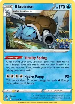 Pokemon Charizard Blastoise & Venusaur. Pokemon Go REVERSE HOLO Rare Set 3 Cards - Image 4