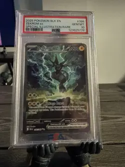 Pokemon TCG Zekrom EX Sir Black Bolt 166/086 PSA 10 - Image 1