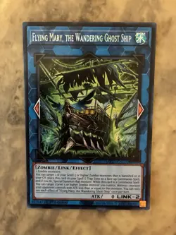 Yugioh! TCG - Flying Mary, the Wandering Ghost Ship -Prismatic Secret MP25-EN110 - Image 1