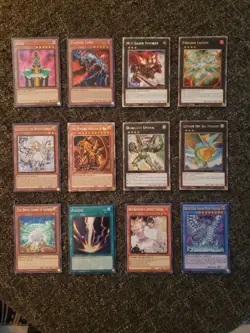 Nice Yugioh Holo Card Lot Jinzo Elzette of the White Forest Vampire Lord & More - Image 1