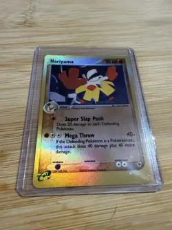 Hariyama Reverse Holo EX Ruby & Sapphire 2003 Pokemon TCG Card #8/109 NM - Image 2