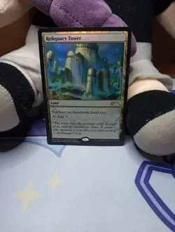 Magic the Gathering Reliquary Tower Bring-a-Friend Promo Foil Card - Image 1