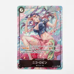 Nico Robin OP12-087 SR Alt Art Parallel ONE PIECE CARD Japanese 2025 - Image 3