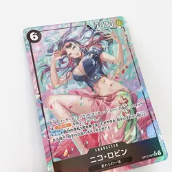 Nico Robin OP12-087 SR Alt Art Parallel ONE PIECE CARD Japanese 2025 - Image 4
