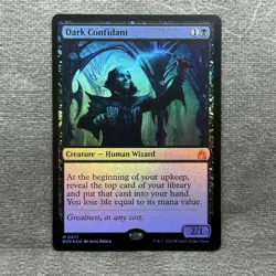 Dark Confidant - Ravnica Remastered (RVR) #71 NM Foil MTG Magic Card - Image 2