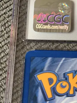 Pokemon Mew #9 Holo Black Star Promo Card CGC 10 Gem Mint (2000) Vintage - Image 3