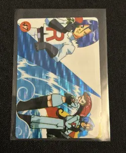 Pokemon Japanese Vending Machine Sticker Card 1996 hard to find Charizard rare! - Image 2