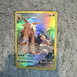 Pokemon Card - Stoutland (Secret) 248/236 Sm-Cosmic Eclipse Holo Near Mint - Image 3